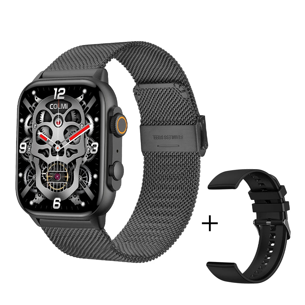 COLMI C81 Smartwatch – 2.0" AMOLED, AOD, 100 Sports Modes, Bluetooth Calling | IP68 | Men & Women