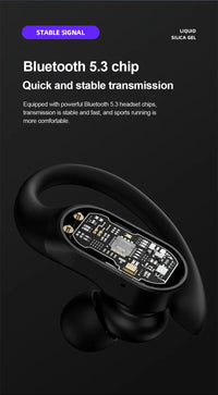 Lenovo LP75 Sports TWS Earphones - Bluetooth 5.3 | ANC, HiFi Stereo, LED Display, Waterproof with Mic & Button Control