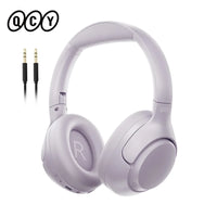 QCY H3 ANC Over-Ear Headphones - 43dB Hybrid ANC, Hi-Res Audio, Bluetooth 5.4 | 60H Battery, 40mm Driver, Transparency Mode, Wireless & Wired