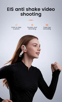 Lenovo Open-Ear Camera Headphones with 8MP Camera & AI Translation