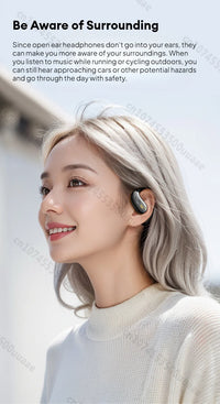 Monster AC360 Open-Ear Air Conduction Headphones - Bluetooth 5.4 | 360° Stereo OWS, 24H Battery, Waterproof Sport Wireless Headset