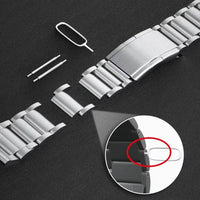Titanium Business Apple Watch Band - Luxury Metal Strap for Apple Watch Ultra 2/1 49mm, Series 10 46mm, Series 9/8/7 45mm, Series 6/5/4/SE 44mm