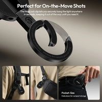 Ulanzi MA39 MagLock Suction Cup Phone Mount – Magnetic Stand for Smartphones | Glass, Windows, Mirrors, Laptops