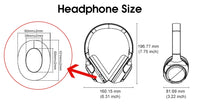 QCY H3 ANC Over-Ear Headphones - 43dB Hybrid ANC, Hi-Res Audio, Bluetooth 5.4 | 60H Battery, 40mm Driver, Transparency Mode, Wireless & Wired