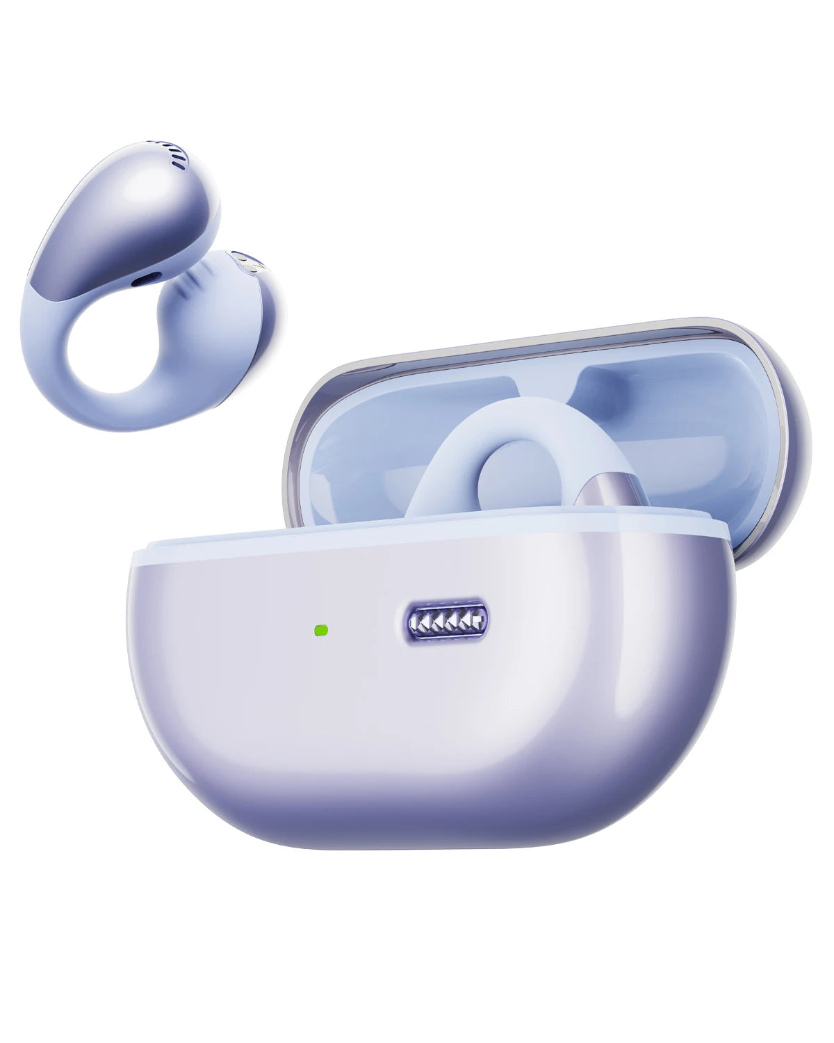 SoundPEATS PearlClip Pro Open-Ear Clip Earphones - Bluetooth 5.4 | AI ENC, 12mm Dual-Magnet Driver, 24H Battery, IPX5, Spatial Audio
