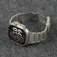 Titanium Business Apple Watch Band - Luxury Metal Strap for Apple Watch Ultra 2/1 49mm, Series 10 46mm, Series 9/8/7 45mm, Series 6/5/4/SE 44mm
