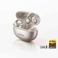 Baseus MC1 Pro Open-Ear Clip Wireless Earbuds - Bluetooth 6.0 Hi-Res | 4-Mic ENC, 40Hr Battery, Waterproof TWS Headphones