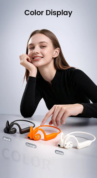 Lenovo Open-Ear Camera Headphones with 8MP Camera & AI Translation