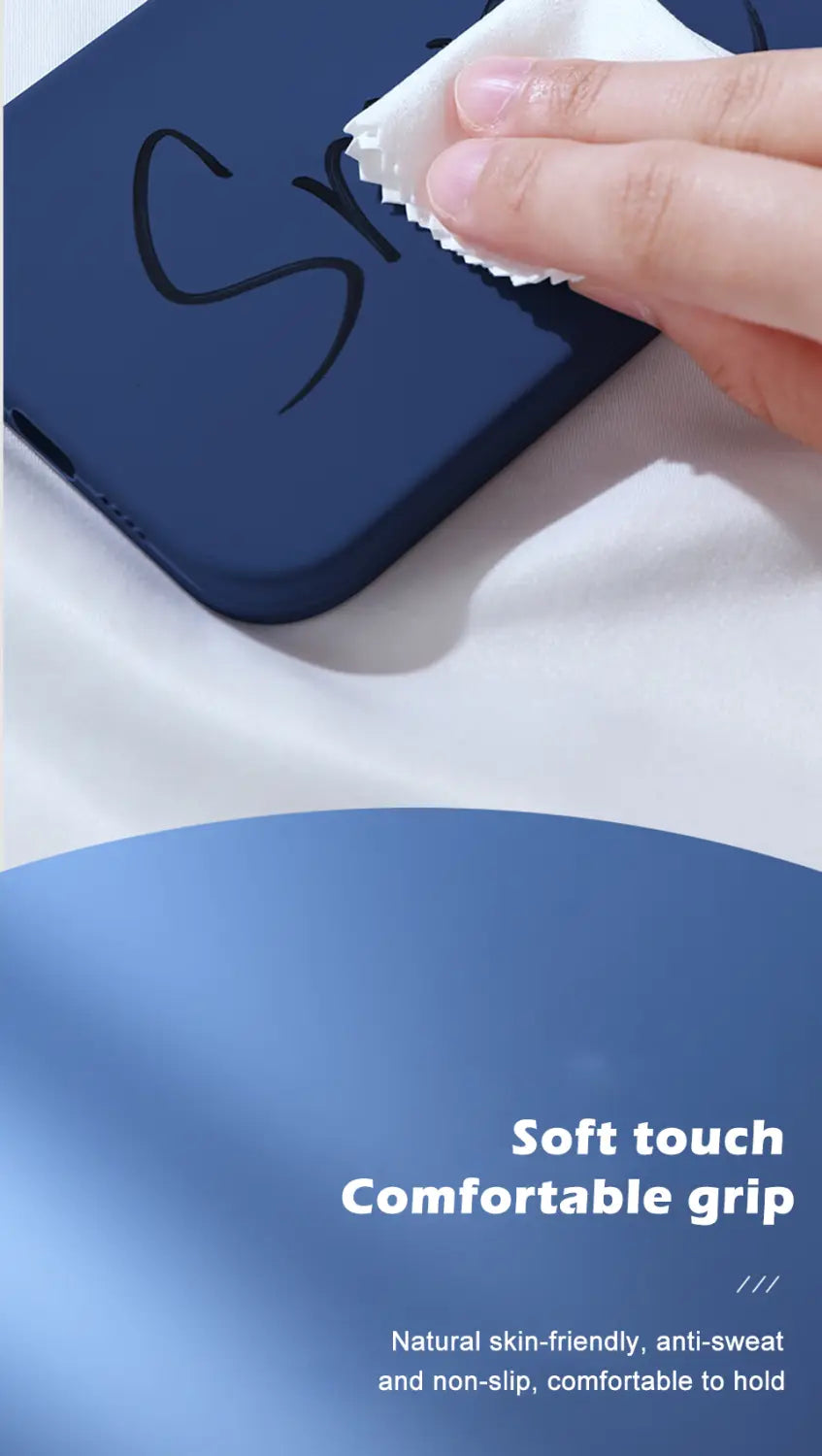 Liquid Silicone iPhone Case: Magsafe Compatible, Shock