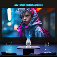 Thumbnail for Magcubic HY300 Pro Projector |Mini Portable Portable Smart Projector with Built-in 5W Speaker, Up to 200″ I Home Theater & Outdoor