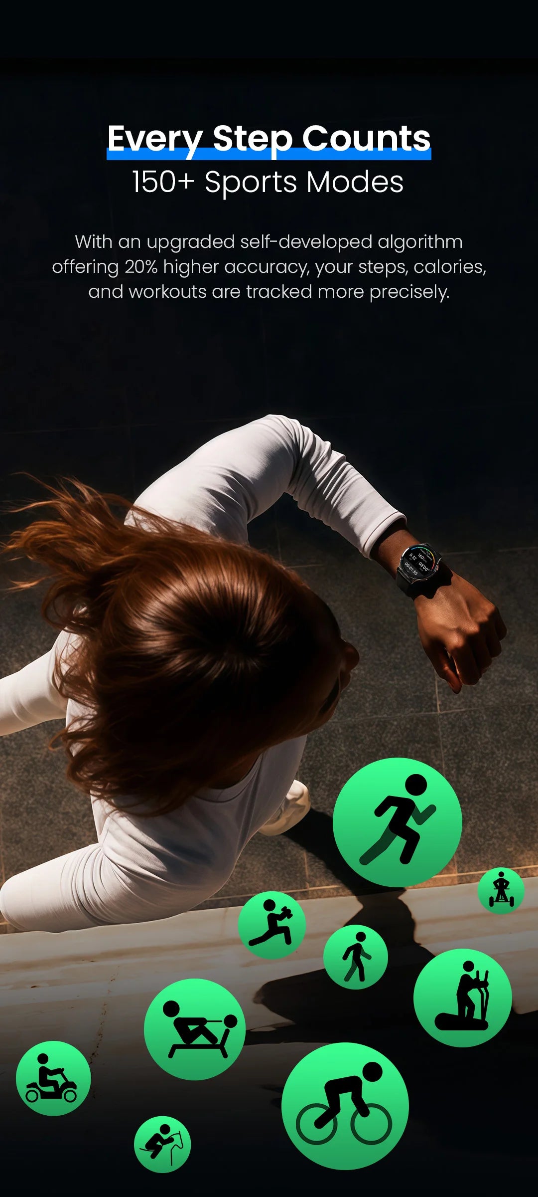 HAYLOU Solar Lite 2 Smartwatch – 1.43" AMOLED, 17-Day Battery, 150+ Sports Modes, Voice Calling | 1ATM