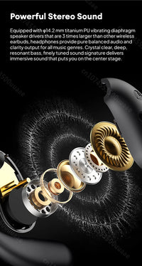 Monster AC360 Open-Ear Air Conduction Headphones - Bluetooth 5.4 | 360° Stereo OWS, 24H Battery, Waterproof Sport Wireless Headset