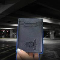 Thumbnail for Batman HeroGuard™ Slim Leather Card Wallet – Superhero Mask Edition | Premium Gift for Men