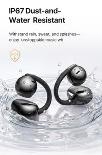 Baseus Bowie MC2 AIR Clip-on TWS Earbuds - Bluetooth 6.0 | 4-Mic ENC, 4 Drivers, Open-Ear Ear Clip, Waterproof Sport Wireless Earphones