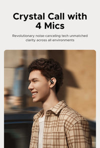 UGREEN FitBuds Open-Ear Earphones - Bluetooth 6.0 Ear-Hook TWS | Spatial Audio, 30H Battery, USB-C, Metal & Silicone Build