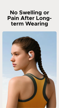 UGREEN FitBuds Open-Ear Earphones - Bluetooth 6.0 Ear-Hook TWS | Spatial Audio, 30H Battery, USB-C, Metal & Silicone Build