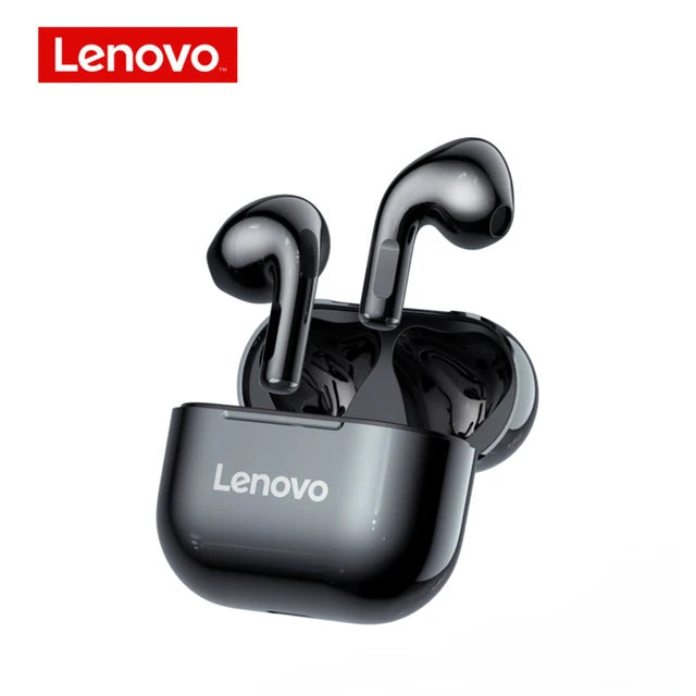 Lenovo LP40 TWS Wireless Earbuds - Bluetooth 5.0 Touch Control | HiFi Stereo, Waterproof Sport In-Ear Headphones with Charging Case