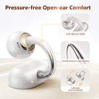 QCY Crossky C50 Open-Ear Clip-On Wireless Earbuds