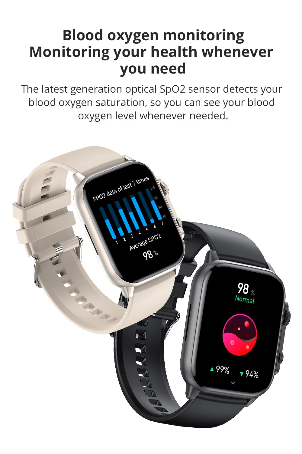 COLMI C81 Smartwatch – 2.0" AMOLED, AOD, 100 Sports Modes, Bluetooth Calling | IP68 | Men & Women