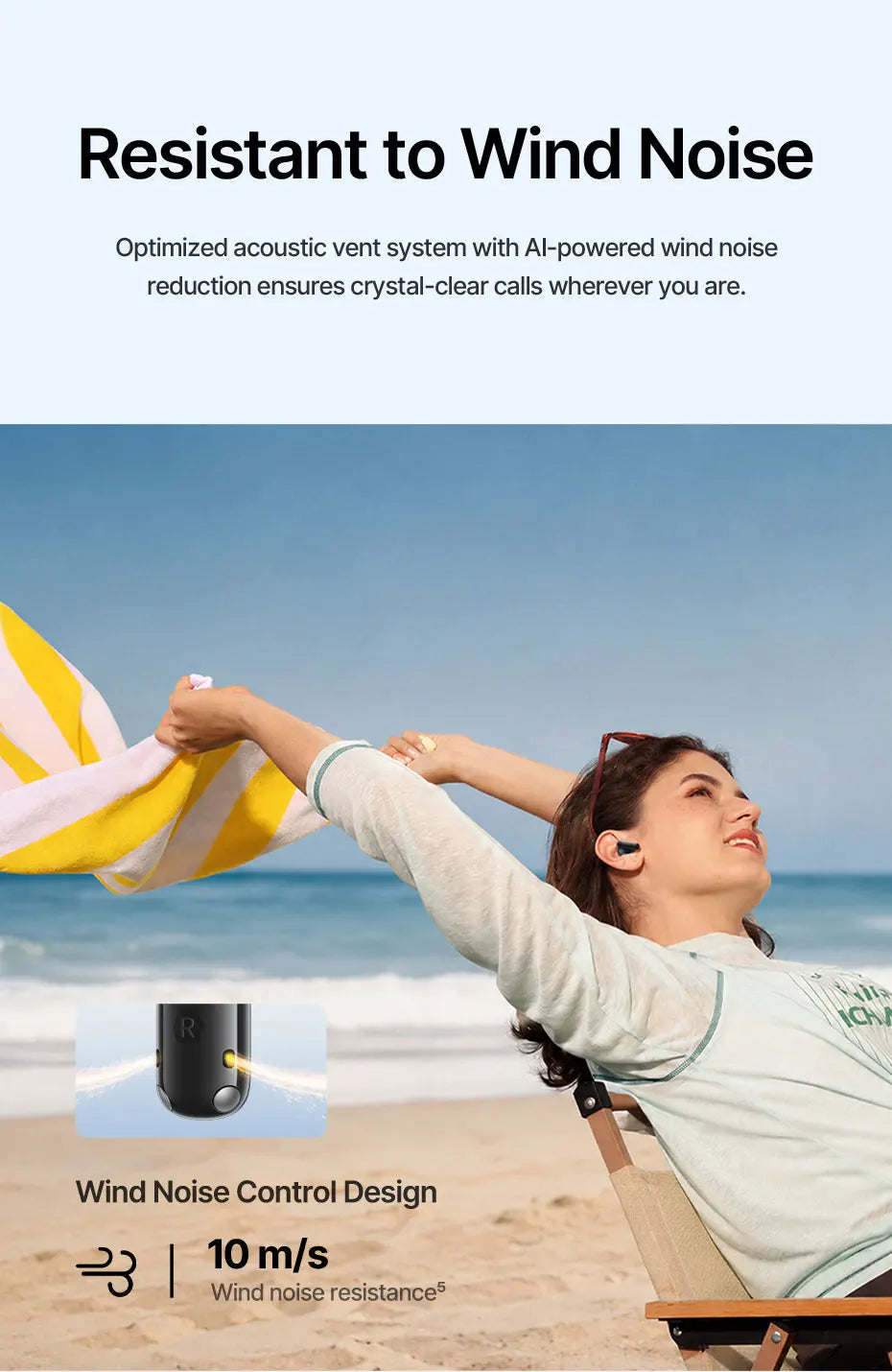 Baseus Bass EP10 Ultra ANC Earbuds - 55dB Noise Reduction, LDAC Hi-Res, Bluetooth 6.0 | 65H Battery, 6-Mic AI ENC, Powerful Bass, Waterproof TWS