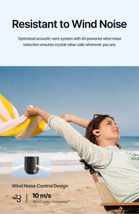 Baseus Bass EP10 Ultra ANC Earbuds - 55dB Noise Reduction, LDAC Hi-Res, Bluetooth 6.0 | 65H Battery, 6-Mic AI ENC, Powerful Bass, Waterproof TWS