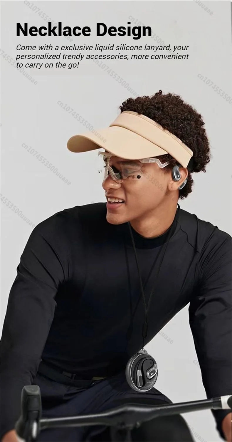 Monster AC330 OWS Open-Ear Headphones - Bluetooth 5.4 | ENC Call Noise Cancelling, 360° Surround Sound, 24H Battery, Waterproof Sport Headset