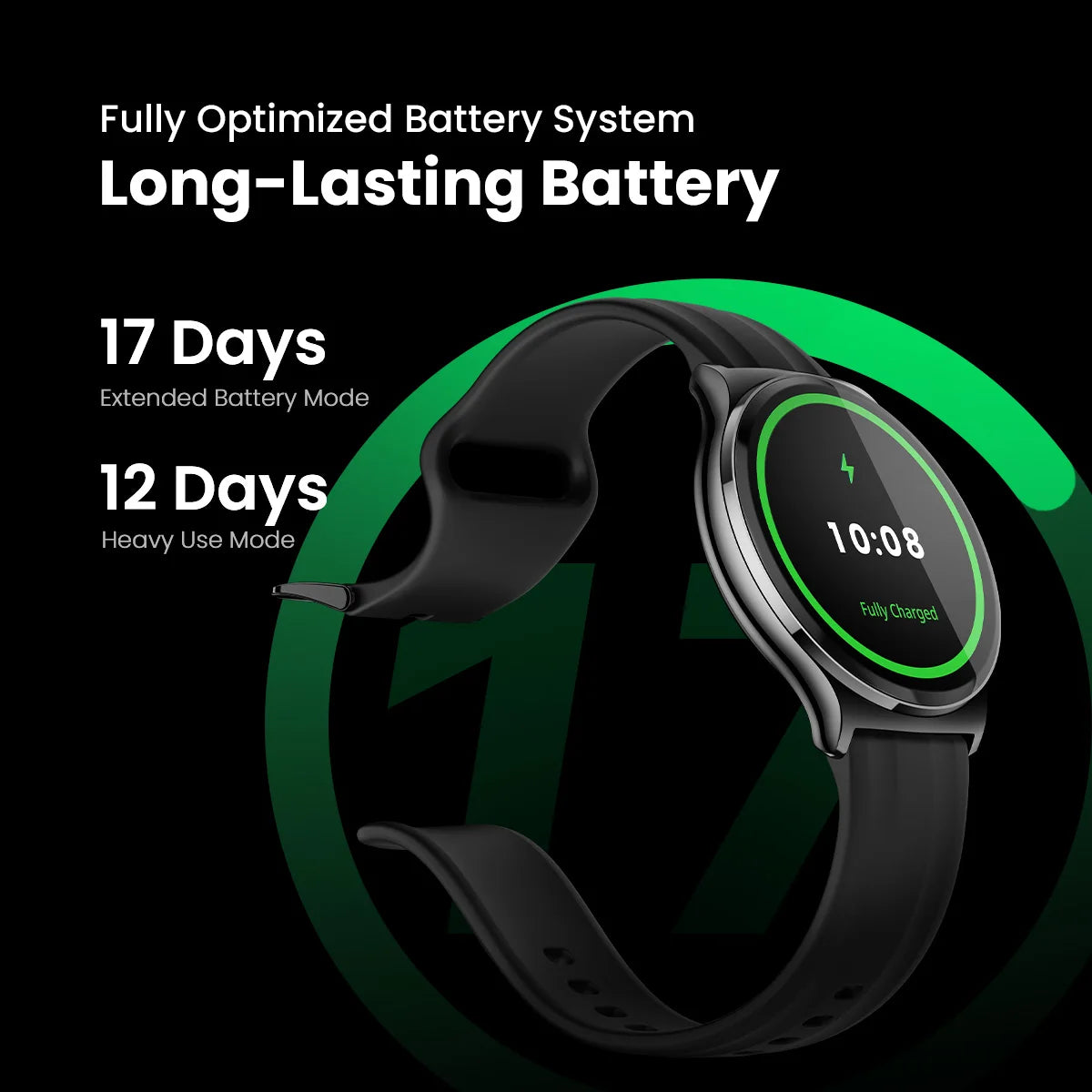 HAYLOU Solar Lite 2 Smartwatch – 1.43" AMOLED, 17-Day Battery, 150+ Sports Modes, Voice Calling | 1ATM