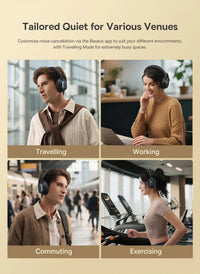 Baseus Bowie MH1 Over-Ear Headphones - 48dB ANC, LDAC Hi-Res, Bluetooth 6.0 | 80H Battery, 36mm Driver, Wireless & Wired