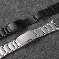Titanium Business Apple Watch Band - Luxury Metal Strap for Apple Watch Ultra 2/1 49mm, Series 10 46mm, Series 9/8/7 45mm, Series 6/5/4/SE 44mm