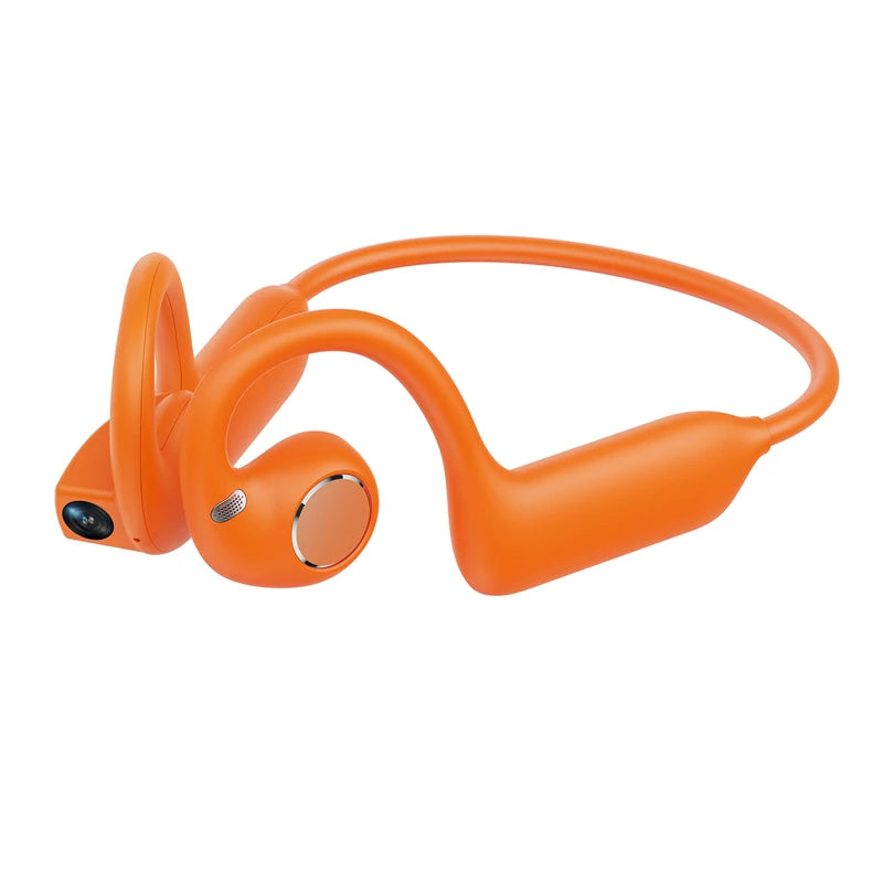 Lenovo Open-Ear Camera Headphones with 8MP Camera & AI Translation
