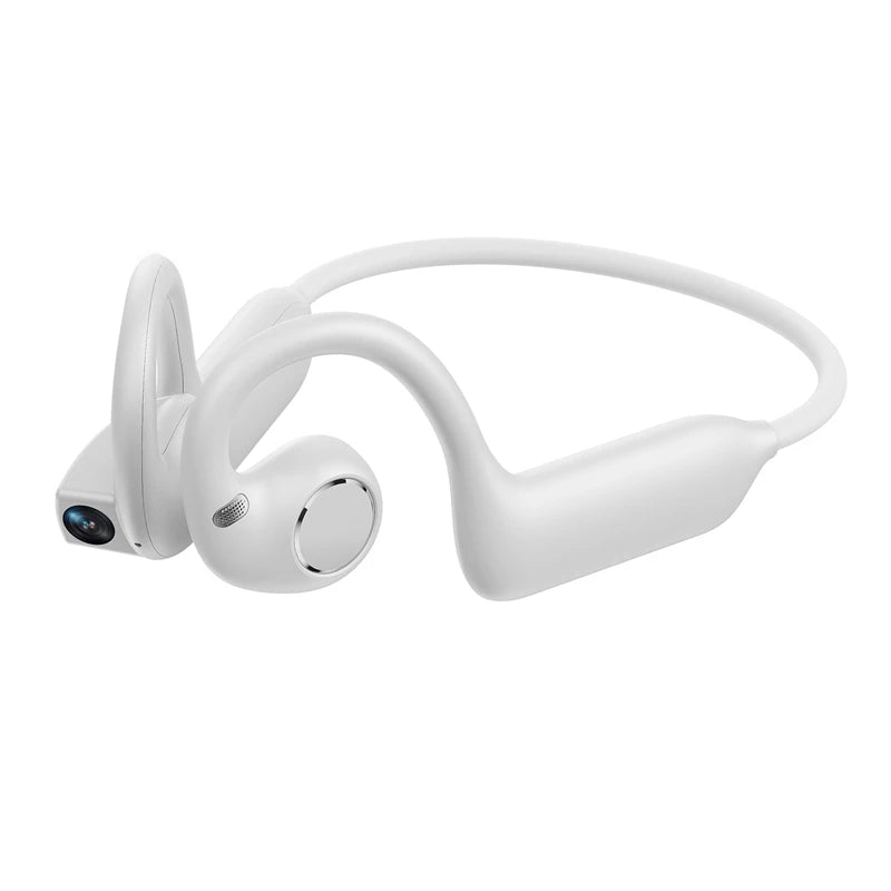Lenovo Open-Ear Camera Headphones with 8MP Camera & AI Translation