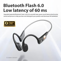 Sanag B22s Bone Conduction Headphones - Bluetooth 5.3 | 16Hr Playtime, IPX5 Waterproof, Spatial Sound, Open-Ear Sport Earphones