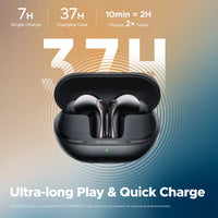 SOUNDPEATS Air5 Pro ANC Earbuds - 55dB Adaptive ANC, LDAC + aptX Lossless, Bluetooth 5.4 | 6-Mic AI ENC, 3D Spatial Audio, Hi-Res TWS