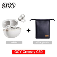 QCY Crossky C50 Open-Ear Clip-On Wireless Earbuds