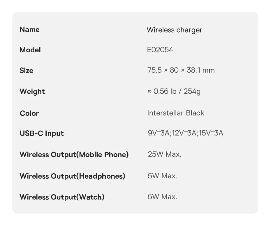 Baseus Qi2.2 3-in-1 Magnetic Wireless Charger - Charge iPhone + Apple Watch + AirPods Together | 25W Fast Charging, No Cable Mess