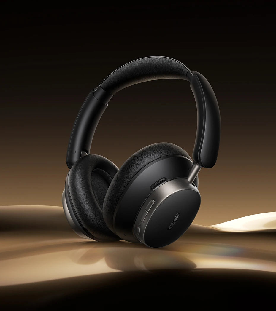UGREEN Studio Pro Hybrid ANC Headphones - 48dB Noise Cancelling, LDAC Hi-Res, 120H Battery | 5 Drivers, NFC, Memory Foam, Detachable Cable