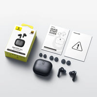 Baseus Bass EP10 Ultra ANC Earbuds - 55dB Noise Reduction, LDAC Hi-Res, Bluetooth 6.0 | 65H Battery, 6-Mic AI ENC, Powerful Bass, Waterproof TWS