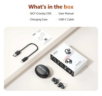 QCY Crossky C50 Open-Ear Clip-On Wireless Earbuds