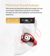 QCY Crossky C30S Open-Ear Clip-On Earbuds with LDAC