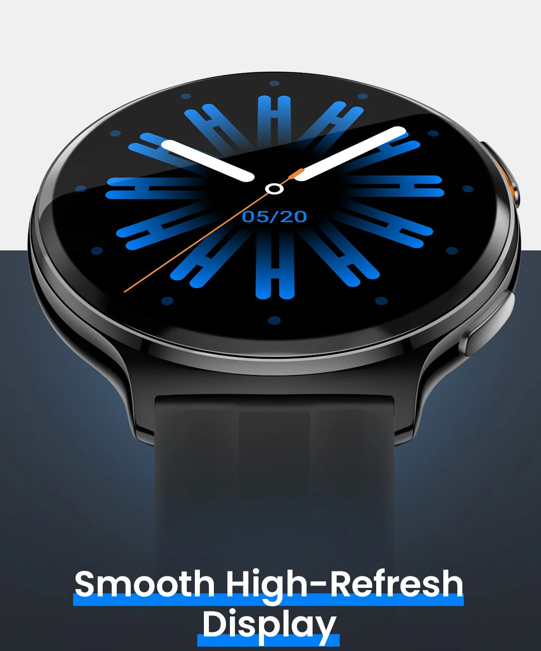 HAYLOU Solar Lite 2 Smartwatch – 1.43" AMOLED, 17-Day Battery, 150+ Sports Modes, Voice Calling | 1ATM