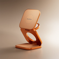 KUXIU X40 Turbo 3-in-1 Wireless Charging Stand - Qi2.2 Certified 25W Fast Charging | Foldable MagSafe Charger for iPhone, Apple Watch & AirPods