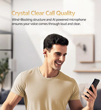 QCY Crossky C30S Open-Ear Clip-On Earbuds with LDAC