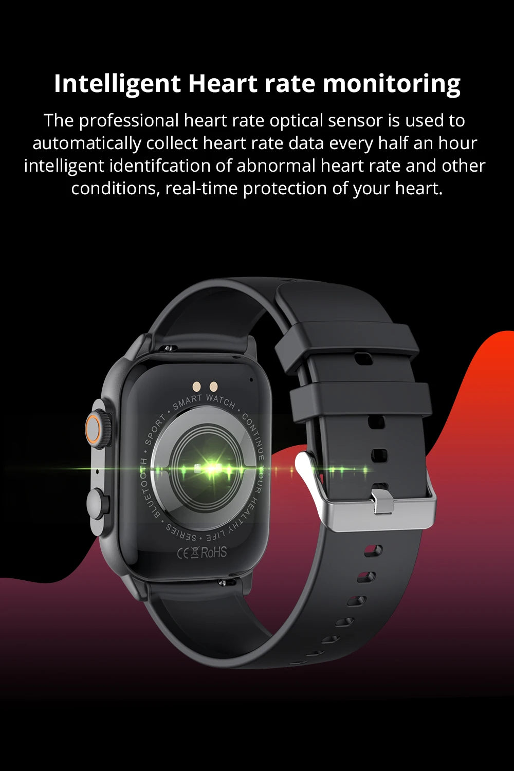 COLMI C81 Smartwatch – 2.0" AMOLED, AOD, 100 Sports Modes, Bluetooth Calling | IP68 | Men & Women