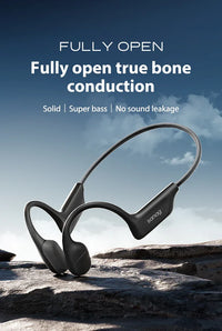 Sanag B22s Bone Conduction Headphones - Bluetooth 5.3 | 16Hr Playtime, IPX5 Waterproof, Spatial Sound, Open-Ear Sport Earphones