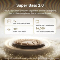 Baseus MC1 Pro Open-Ear Clip Wireless Earbuds - Bluetooth 6.0 Hi-Res | 4-Mic ENC, 40Hr Battery, Waterproof TWS Headphones