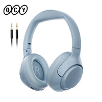QCY H3 ANC Over-Ear Headphones - 43dB Hybrid ANC, Hi-Res Audio, Bluetooth 5.4 | 60H Battery, 40mm Driver, Transparency Mode, Wireless & Wired