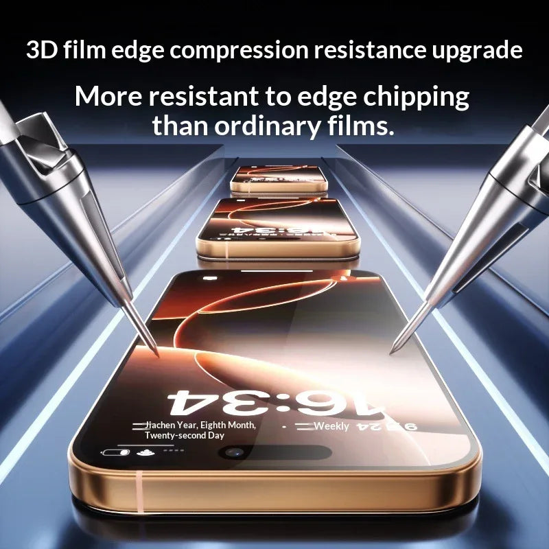 Privacy Screen Protector for iPhone - HD Anti-Spy Tempered Glass | 2-Pack Scratch-Resistant Shatterproof Protection for iPhone 12-17