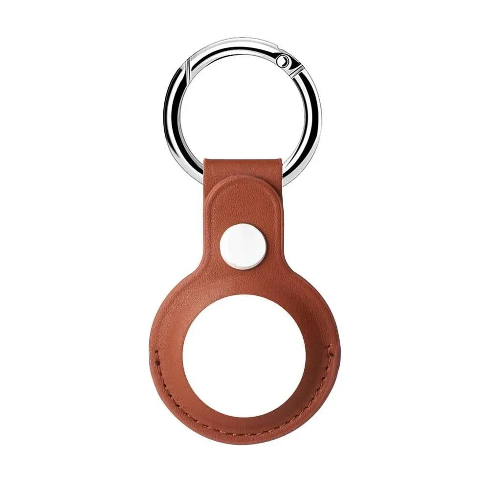 AirTag Leather Keychain - TechShopi