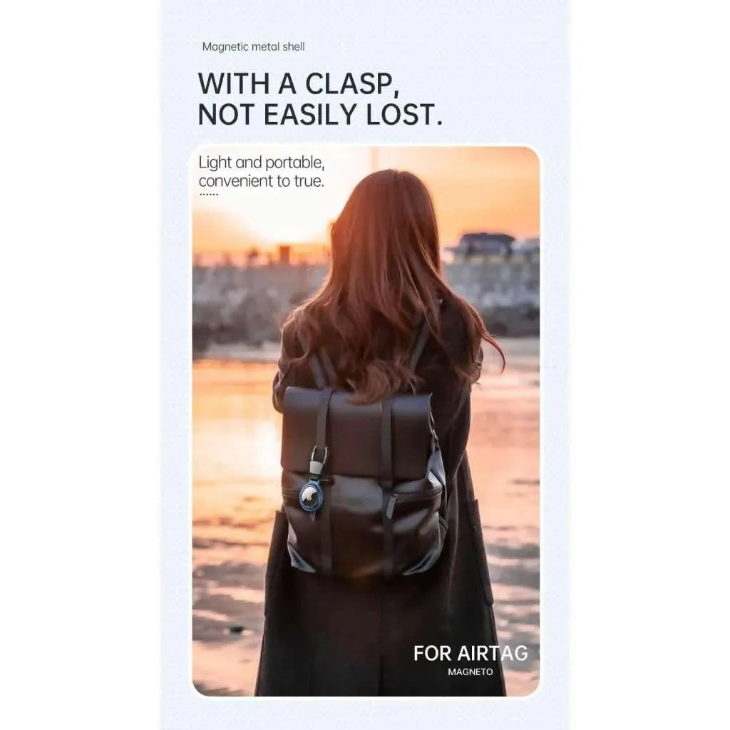 AirTag Magnetic Protective Case and KeyChain For Apple AirTag - TechShopi