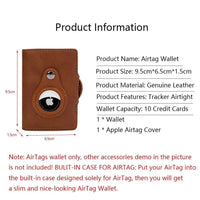 Thumbnail for AirTag Wallet & Card Holder RFID with Zipper Genuine Leather - TechShopi